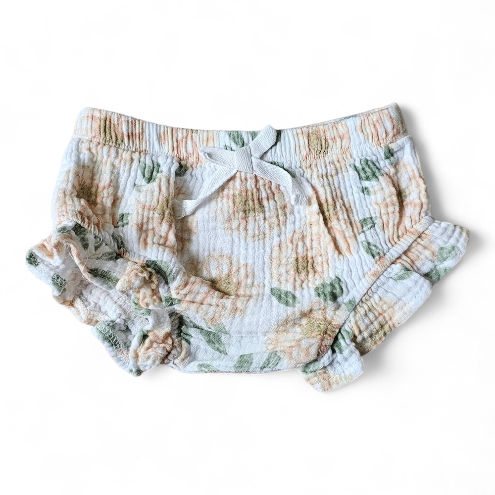 Emily & Oliver Baby Girl Floral 2-Piece Ruffle Top & Bloomers Set Size 12M - Picture 4 of 6
